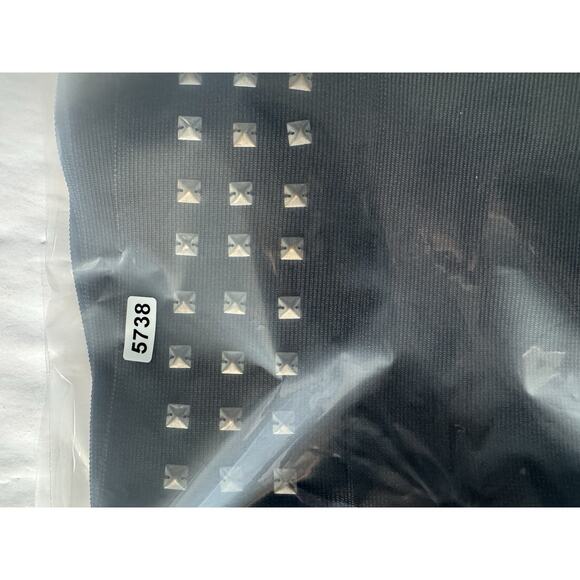 bcbg max azria Women Medium Black Studded Bandage Skirt Stretch #5738 - Picture 11 of 11